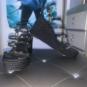 VALENTINO WEDGES